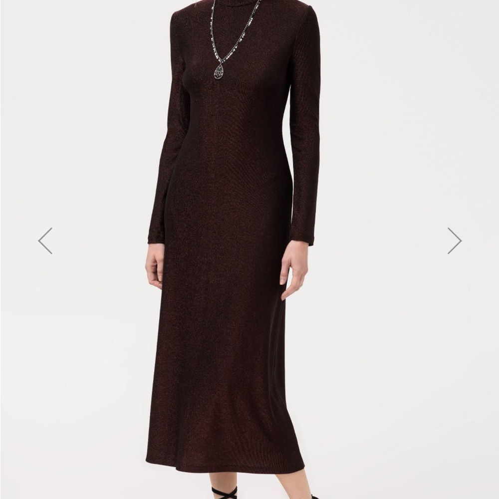 NWT JOHNNY WAS JEWELL MIDI DRESS SIZE L